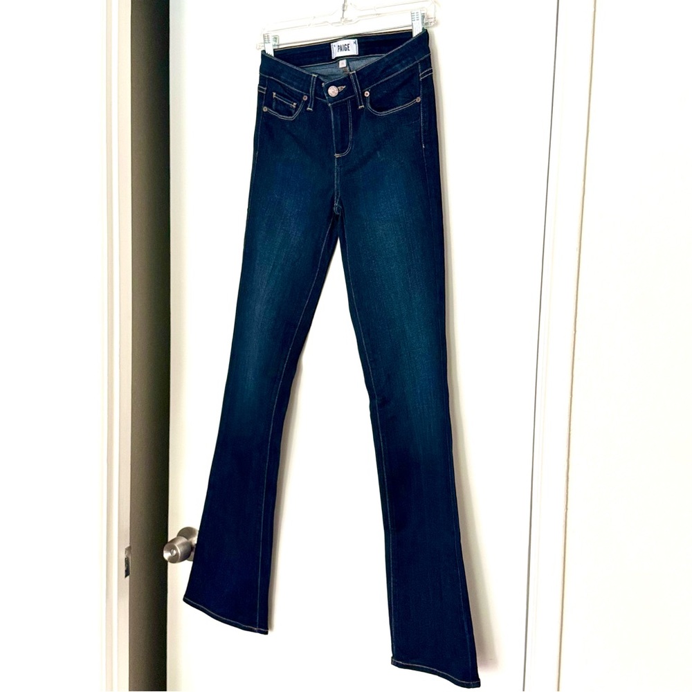 PAIGE Indigo Denim tall flare Jeans